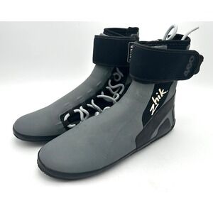 Zhike 460 Sailing Boots Water Sports Neoprene Rubber Sole Grey Size 8